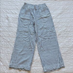 Old Navy Linen Striped Pants